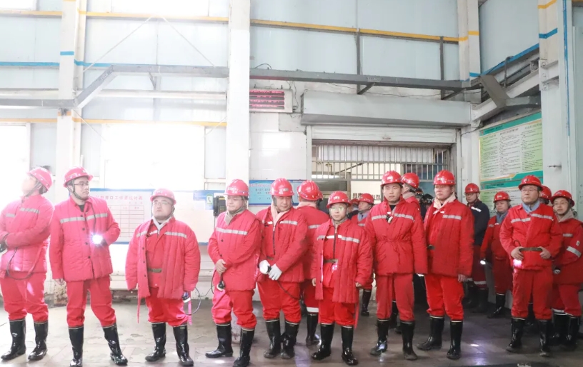 【紅旗煤礦】濟(jì)寧市能源局、縣應(yīng)急局到我礦進(jìn)行安全生產(chǎn)診斷幫扶執(zhí)法檢查1